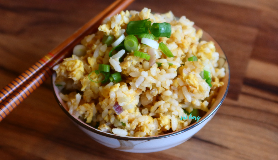 egg fried rice | in for the ride