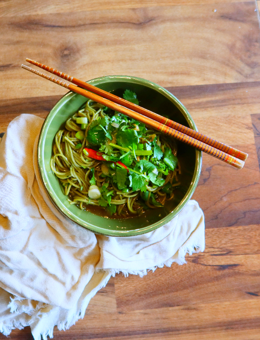 soba noodles in for the ride